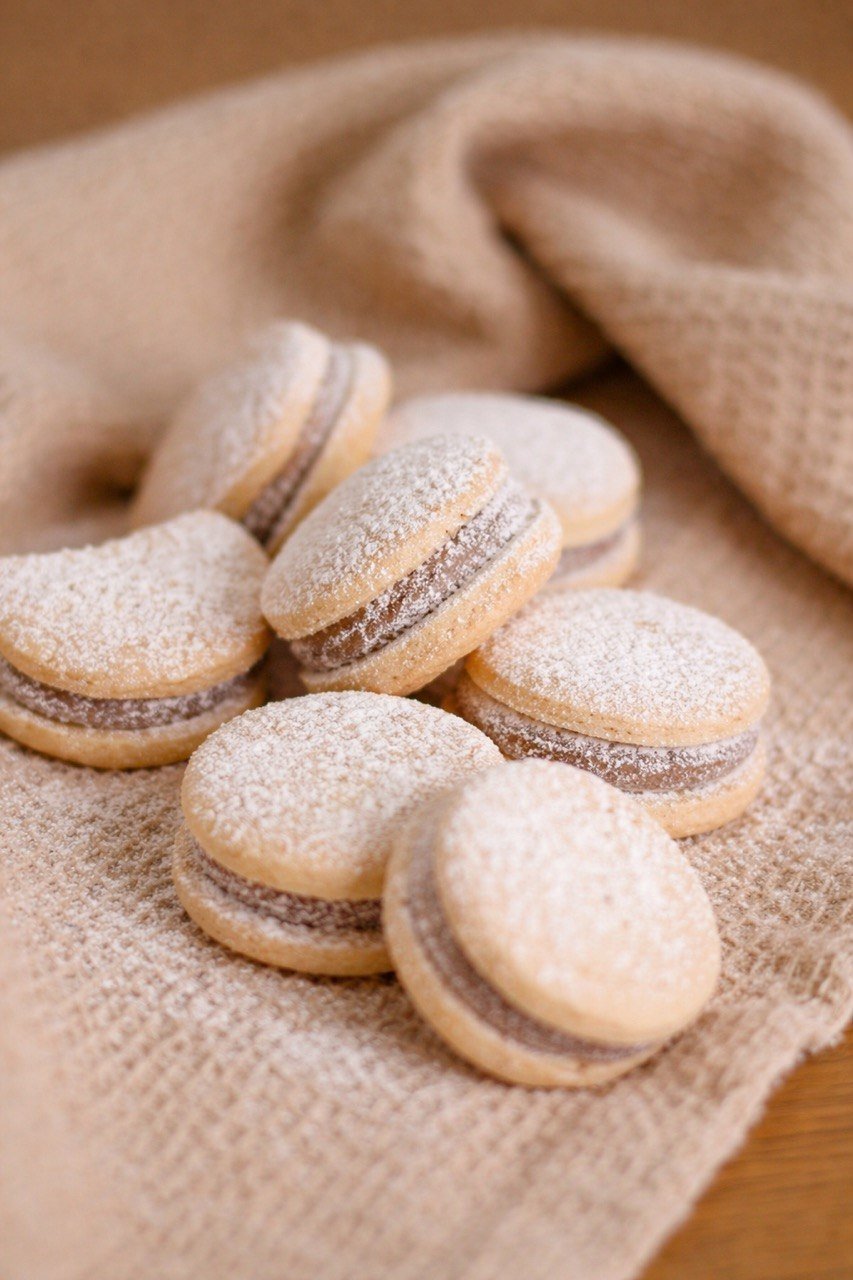 Biscoff-Alfajores